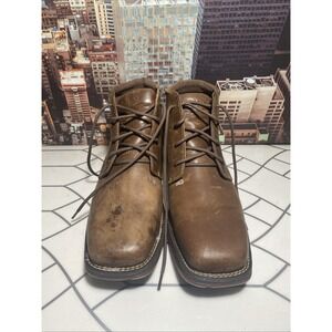 Durango Mens Red Dirt Rebel Square Toe Chukka Western Boots 12M